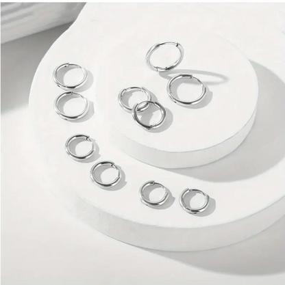 Endless Hoops Earrings Set