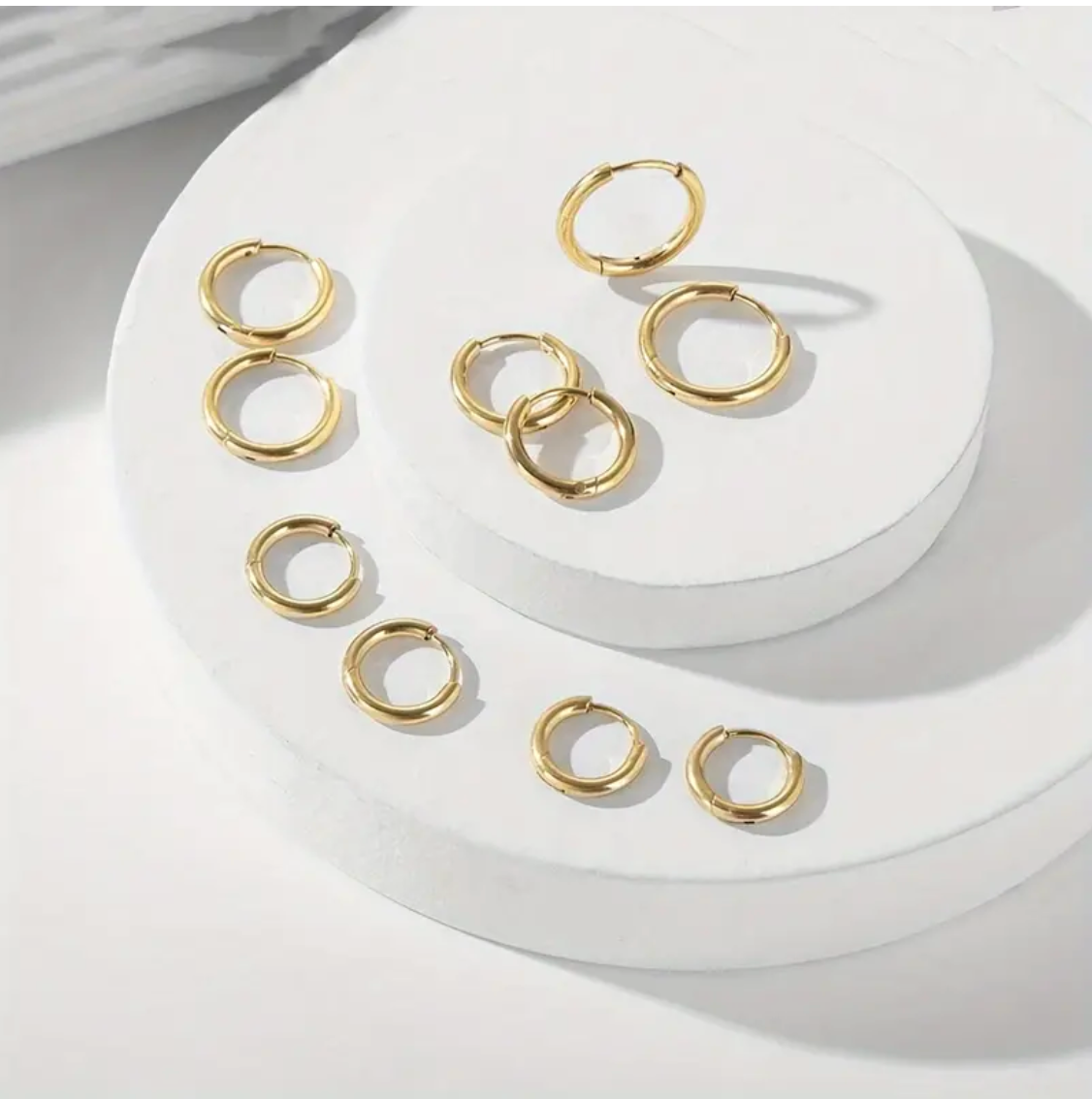 Endless Hoops Earrings Set