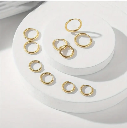 Endless Hoops Earrings Set