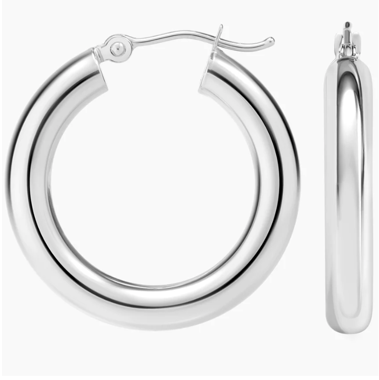 Luxe Loop Hoop Earrings