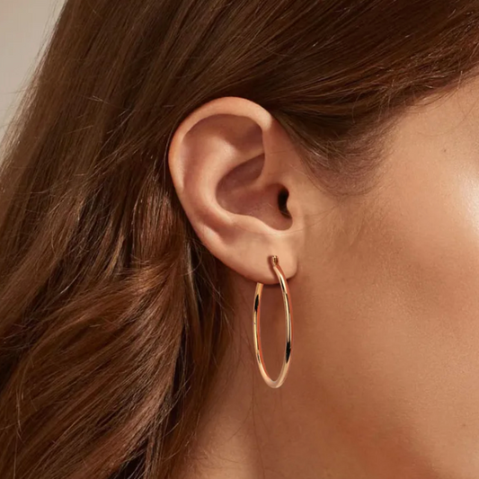 Luxe Loop Hoop Earrings